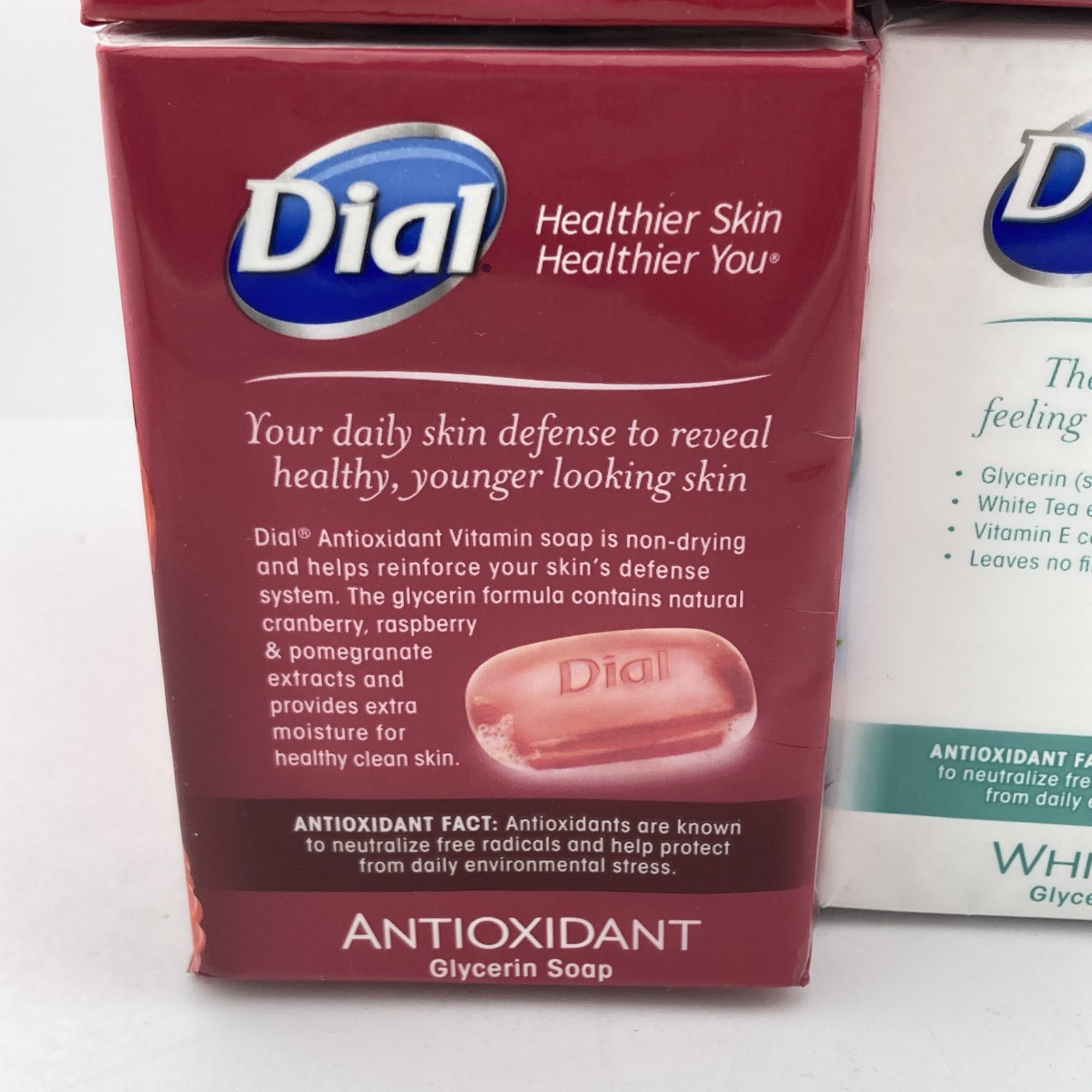 Dial Glycerin Bar Soap 3 Bars Cranberry 3 Bars White Tea 6 Bars Power Berries