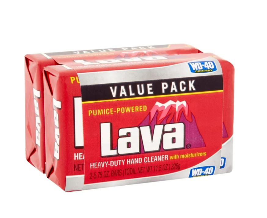 ( 3 PACK )Lava Heavy-Duty Hand Cleaner Bar Soap 5.75 oz. – Twin Pack