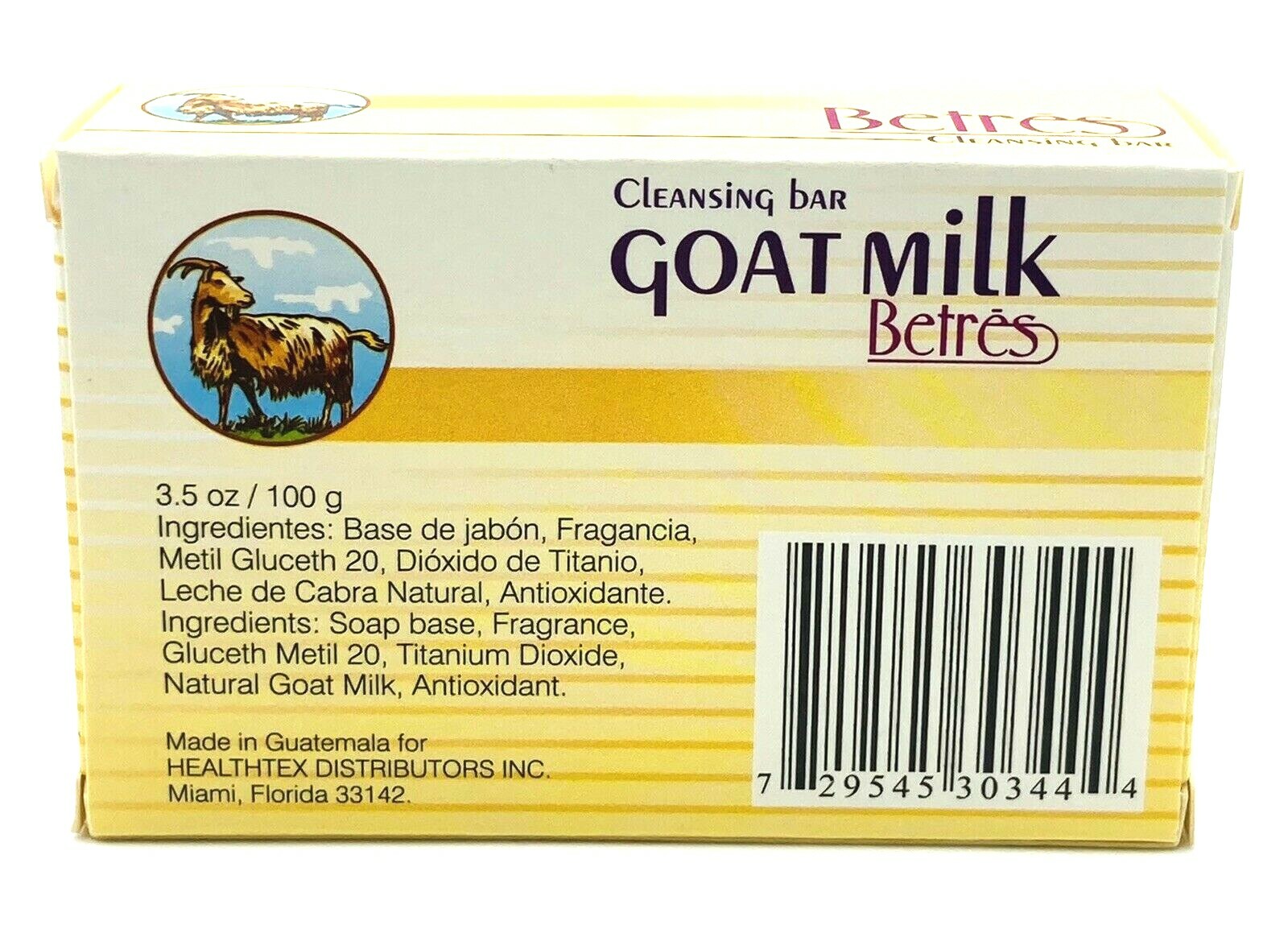 Lot of 12 Betres Goat Milk Soap 3.5 oz – Nourishing Moisturizing Bars