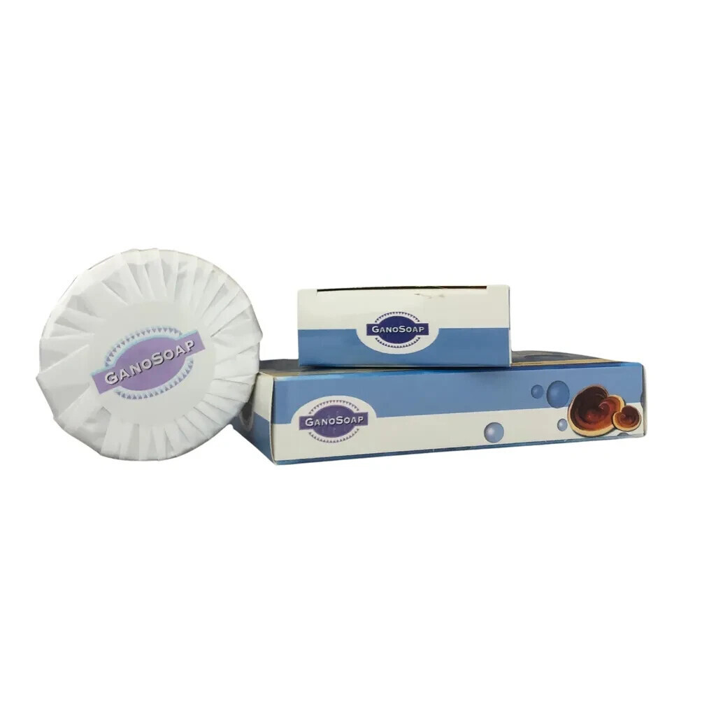 Gano Soap with Ganoderma & Goat’s Milk – Nourishes, Softens & Revive (2 bar/box)