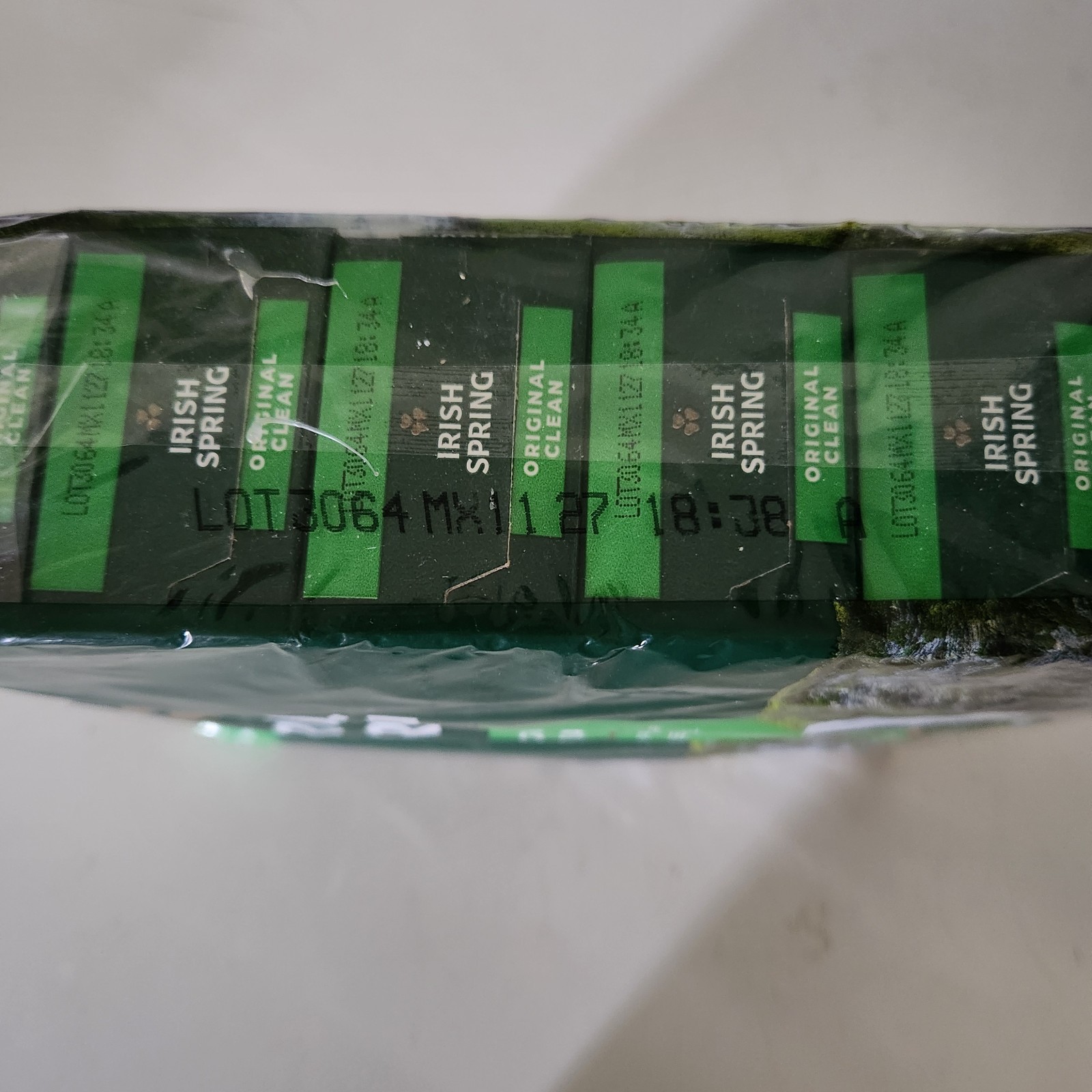 Irish Spring Bar Soap – Original Clean – 3.7oz (12 pack) – New, factory sealed