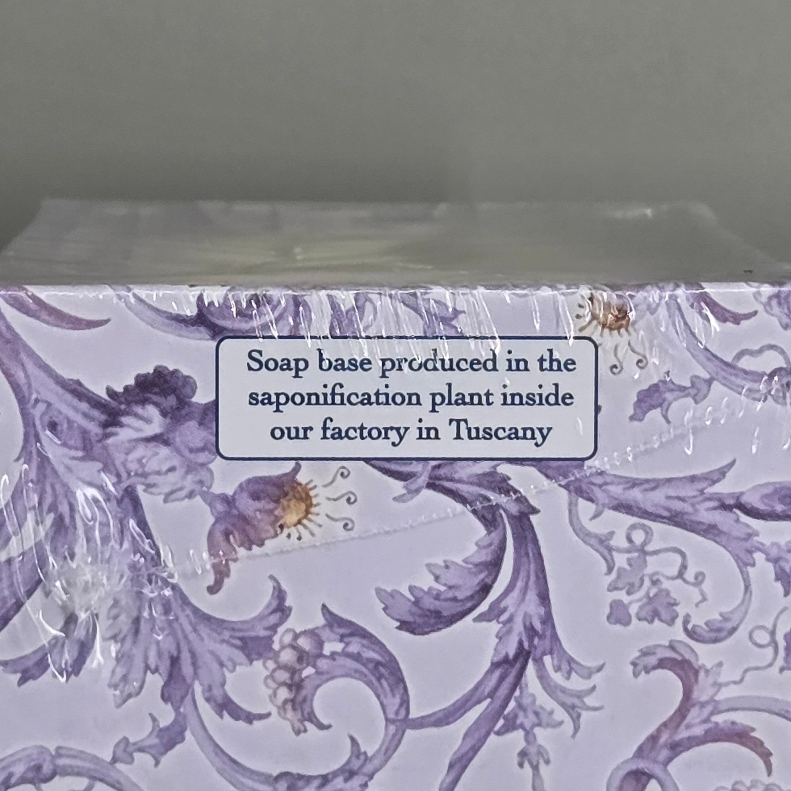 Saponificio Artigianale Fiorentino Lavender Soap 10.5oz Italian Luxury New