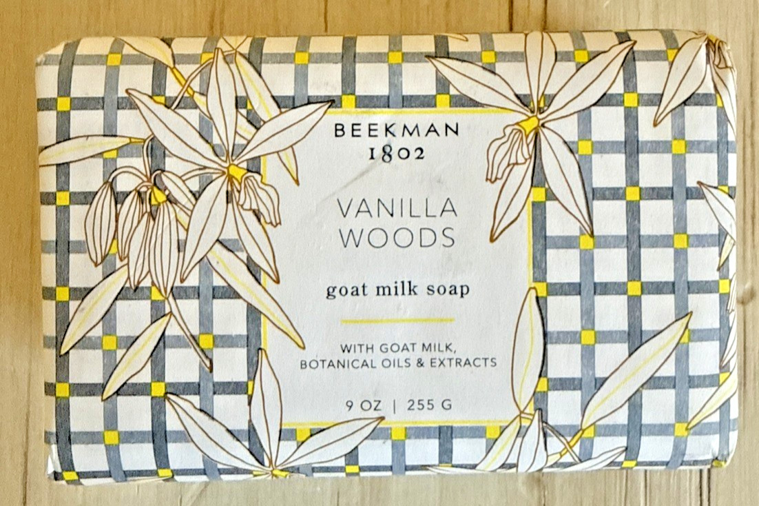 BEEKMAN 1802 GOAT MILK BAR SOAPS Lot of 4 Bars Brand New Various Scents