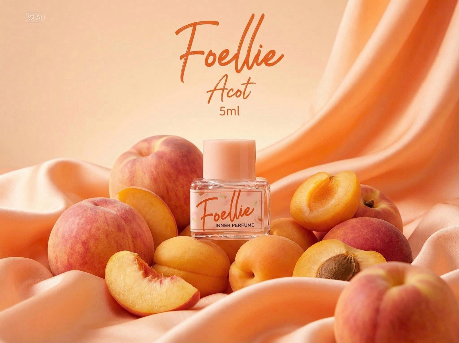 Foellie Eau de Acot Inner Perfume 5ml Feminine Care Hygiene Fragrance US SELLER